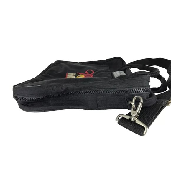 High‎ Sierra Unisex Black Miller Racing Detachable Adjustable Strap Document Bag - Picture 2 of 9